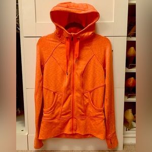 Bright Orange Athleta Hoodie